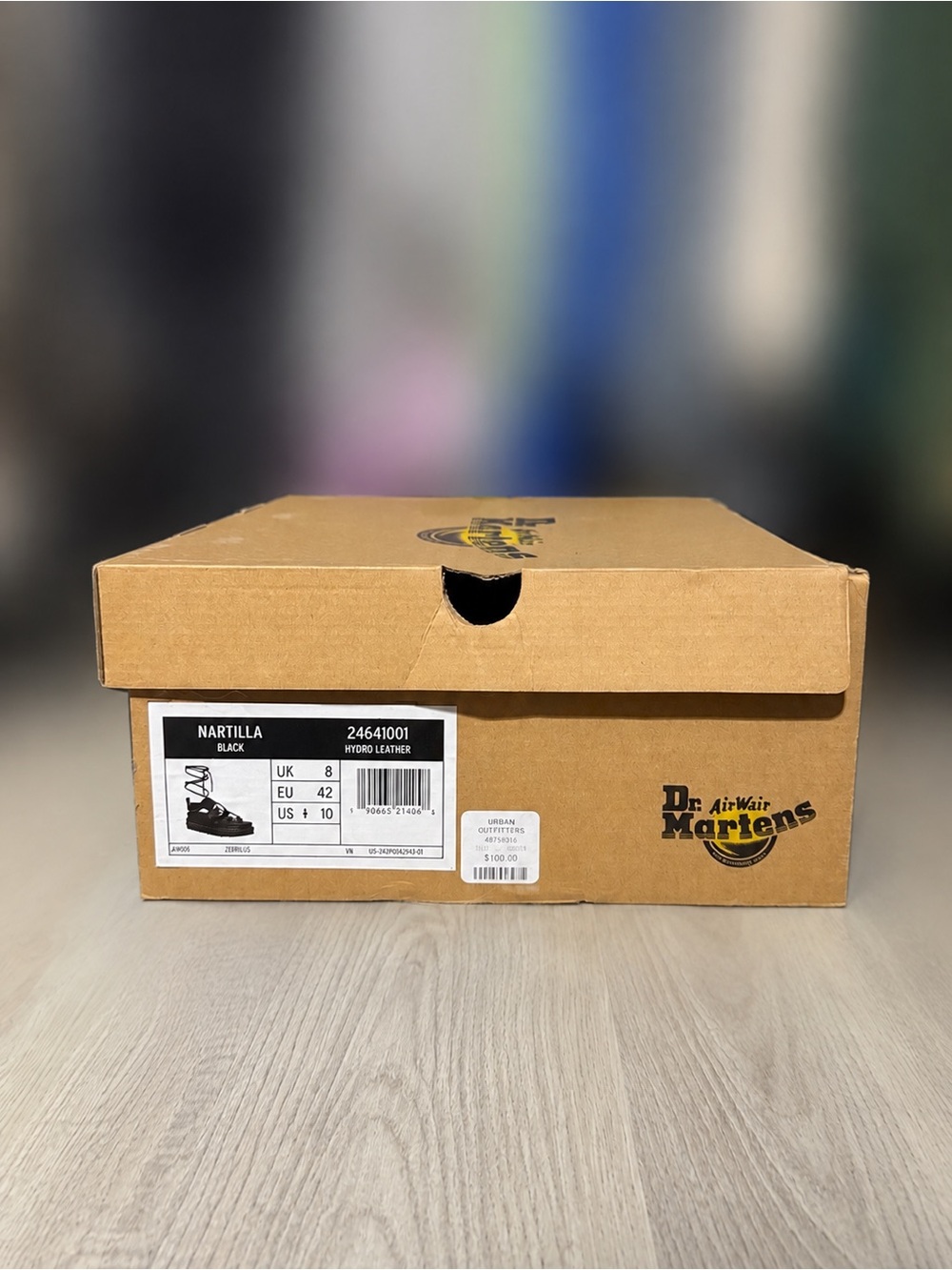 Dr. Martens Nartilla Black Sandals